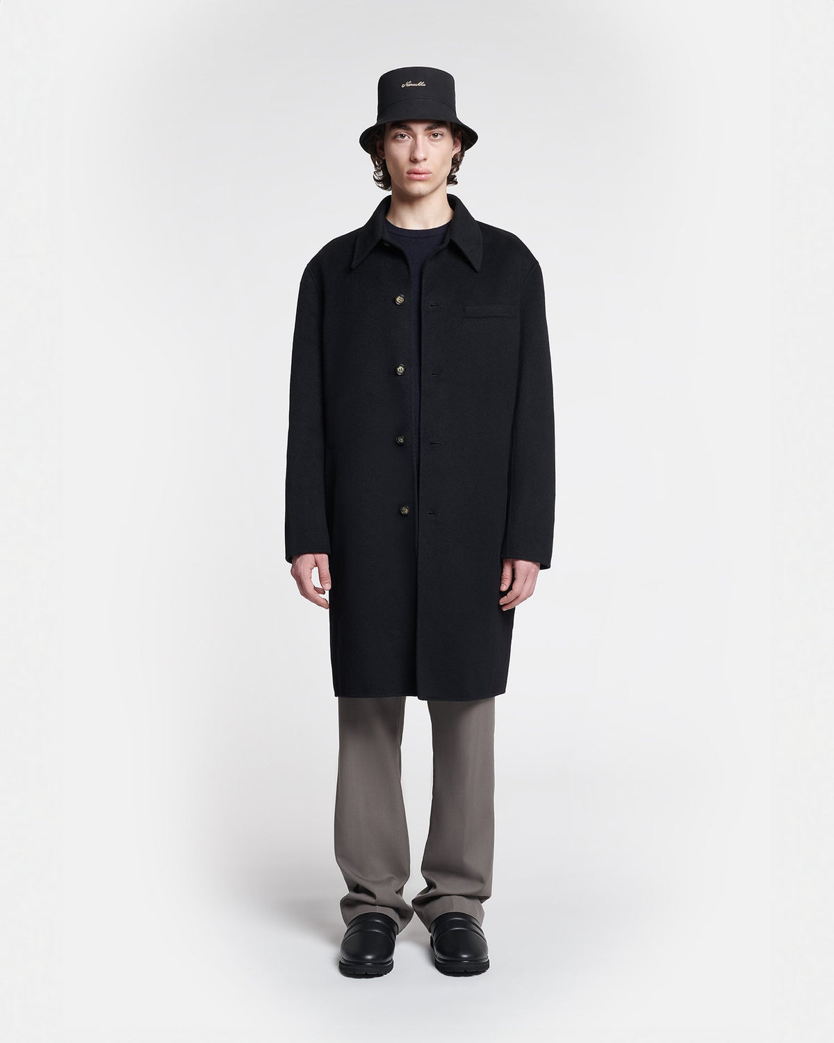 Janno Coat - Black | Nanushka
