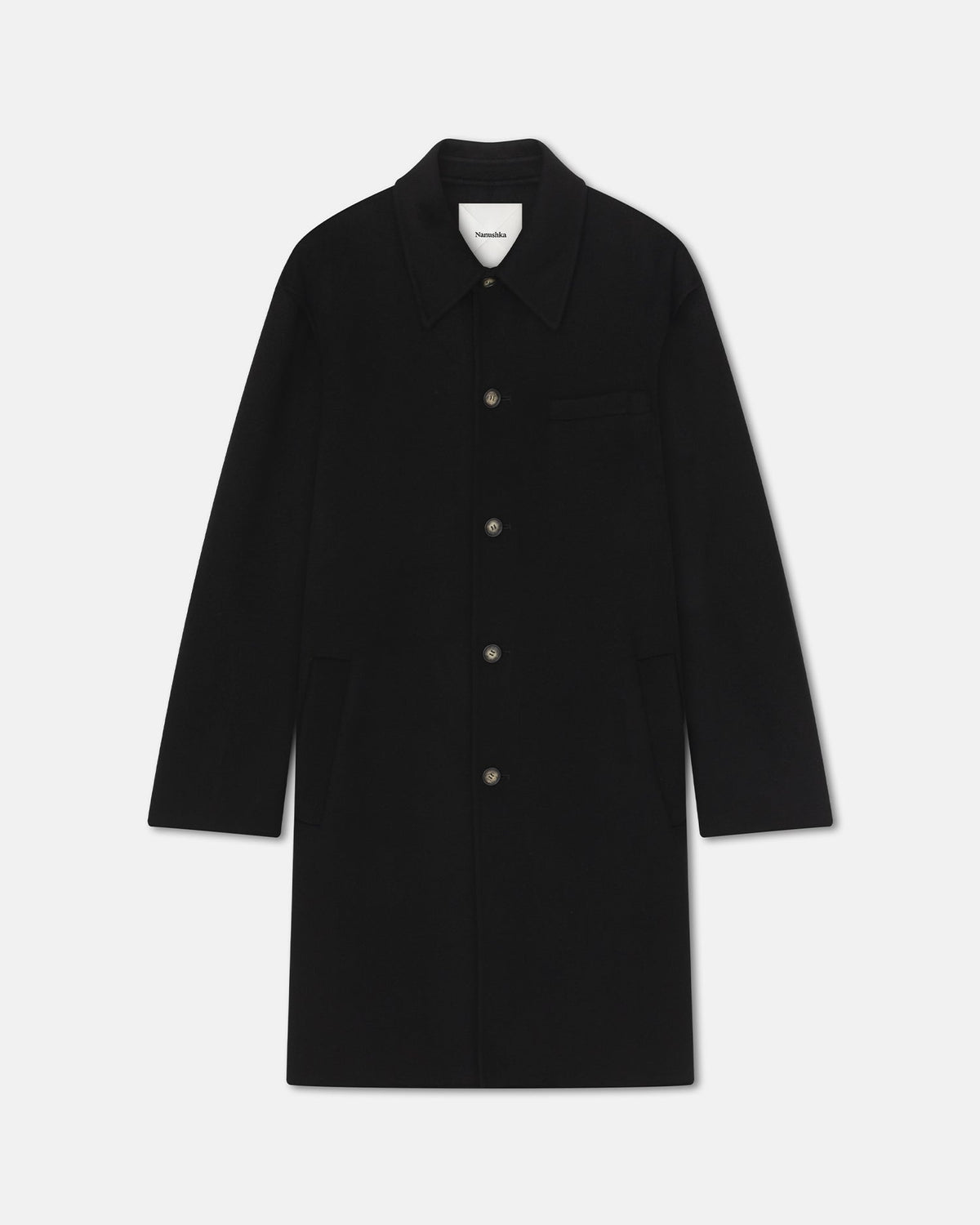 Janno Coat - Black | Nanushka