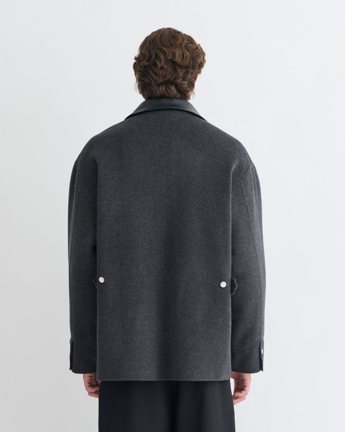 Camilo Jacket - Grey Melange | Nanushka