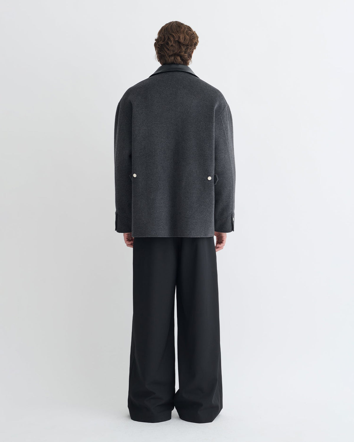 Camilo Jacket - Grey Melange | Nanushka