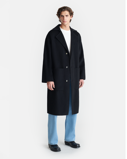 Timo Robe coat - Black | Nanushka