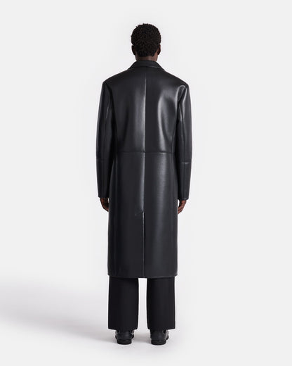 Sverre Coat - Cornstalk/Black | Nanushka
