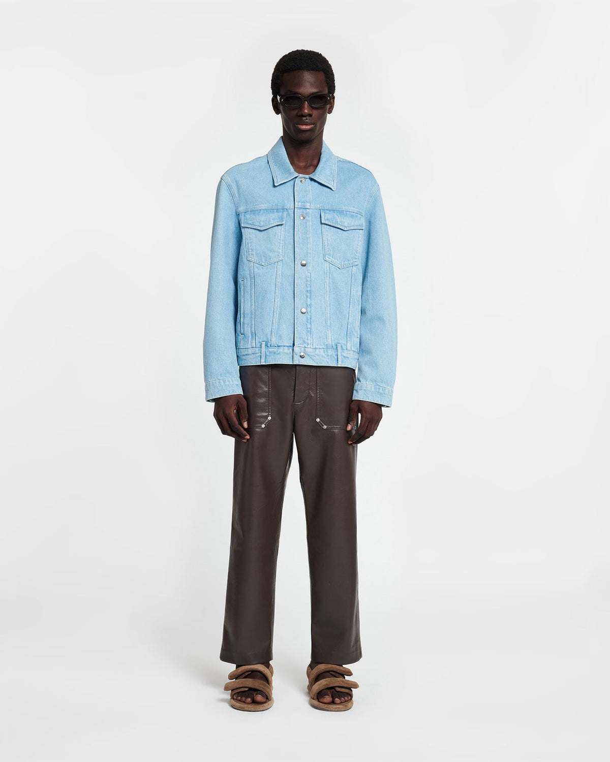 Boyce Denim jacket - Eco Light Wash | Nanushka