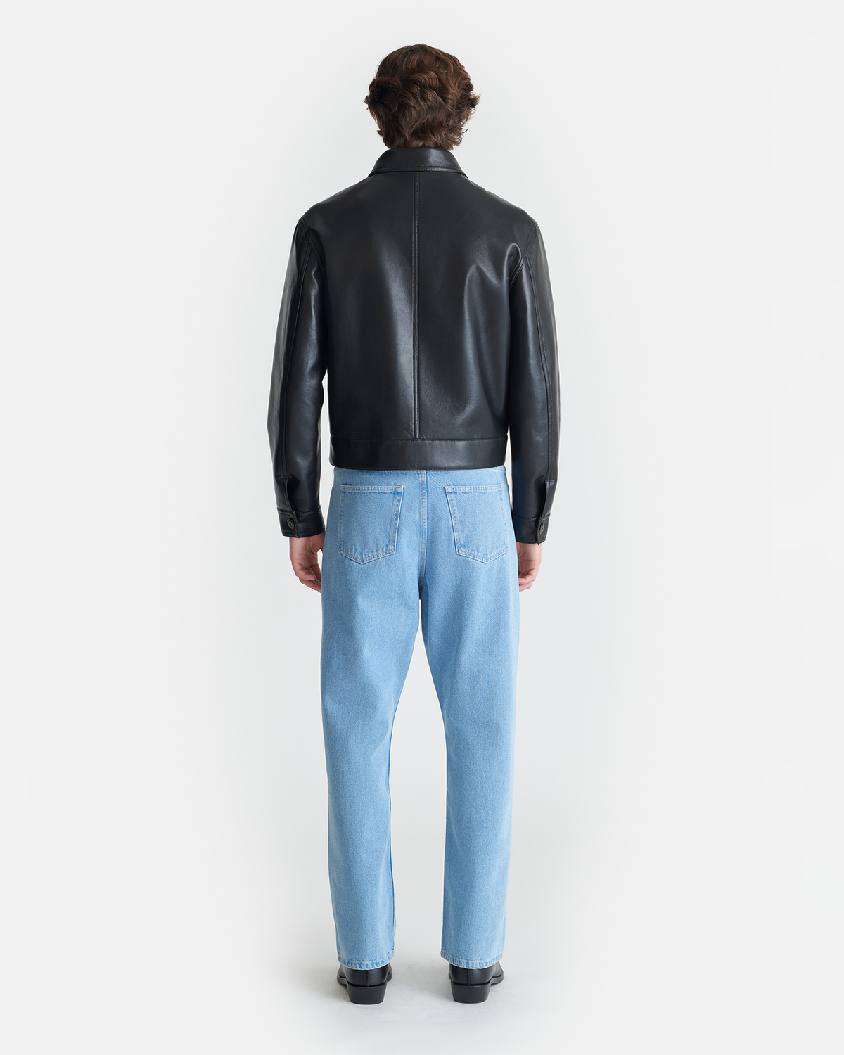 Ruben Regenerated leather jacket - Black | Nanushka