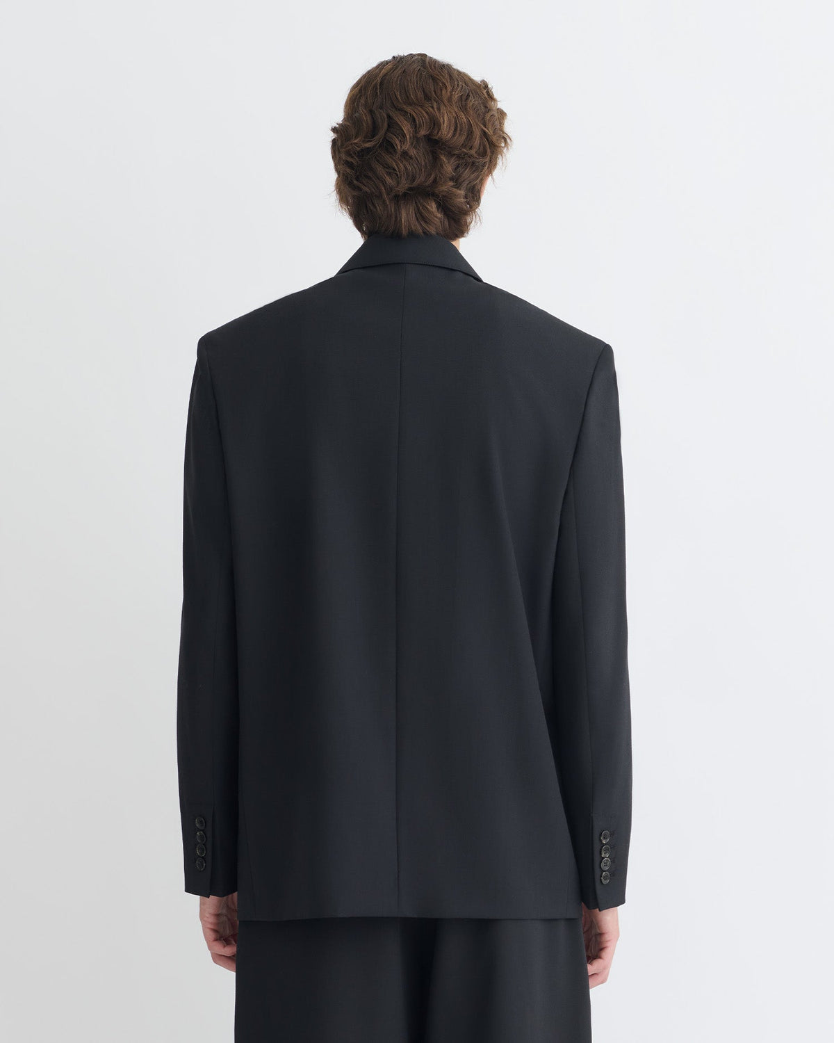 Derik Relaxed Blazer - Black | Nanushka