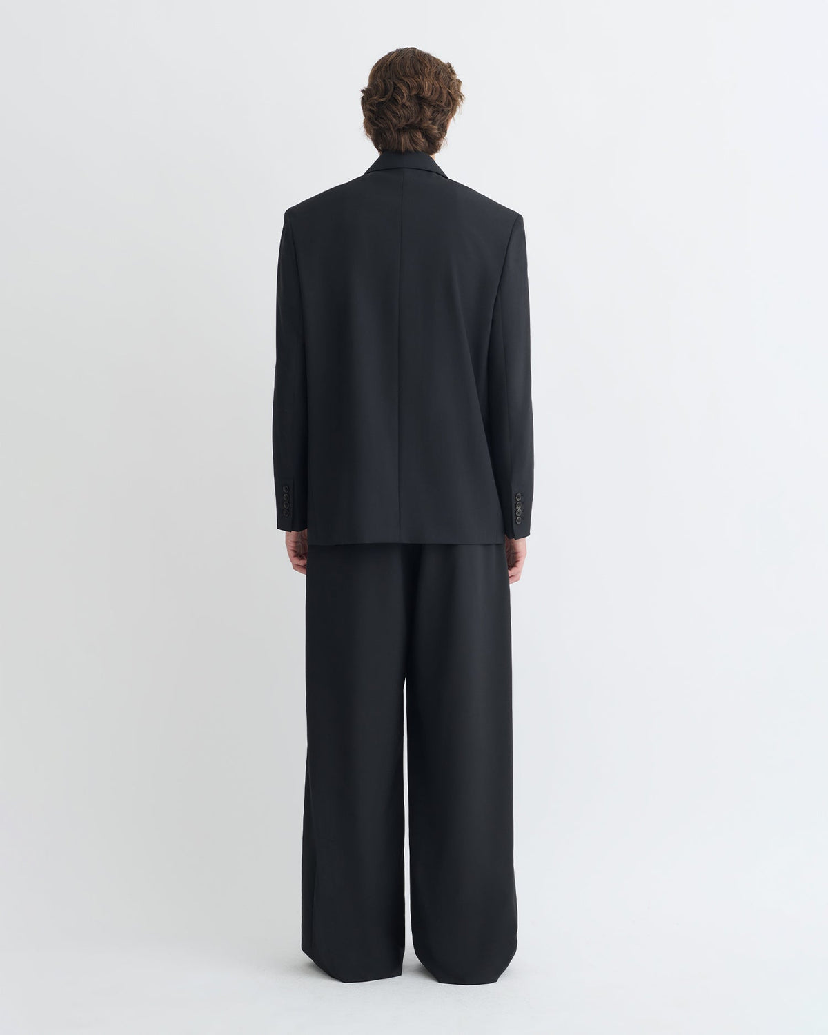 Derik Relaxed Blazer - Black | Nanushka