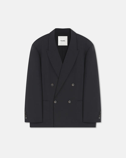 Derik Relaxed Blazer - Black | Nanushka