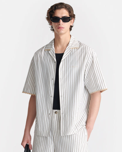 Maxton Shirt - Creme | Nanushka