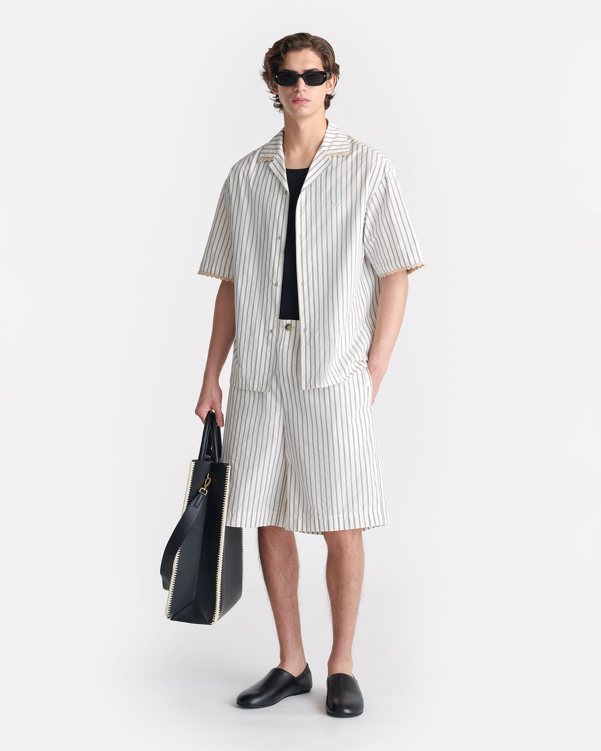 Maxton Shirt - Creme | Nanushka