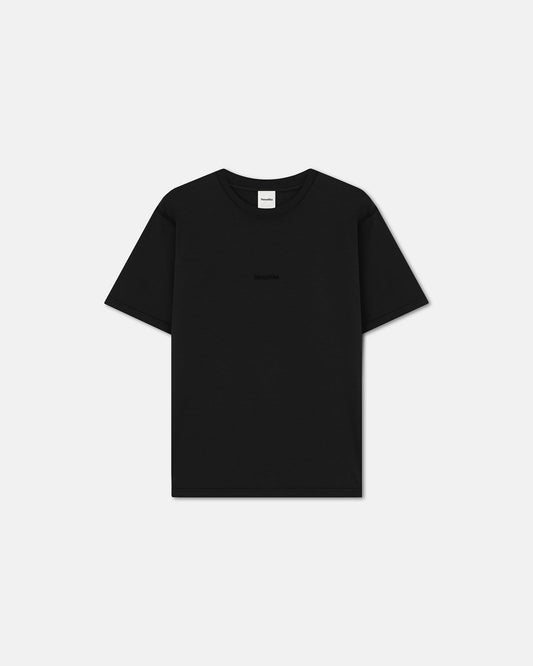 Reece Embroidered T-shirt - Black | Nanushka