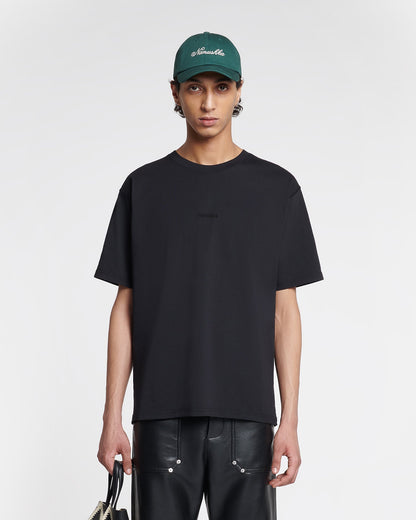 Reece Embroidered T-shirt - Black | Nanushka