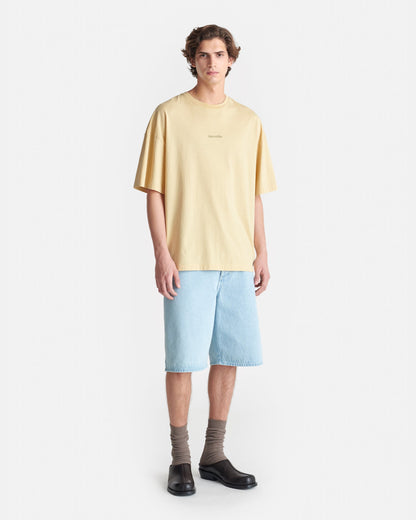 Wren Printed Cotton-Jersey T-Shirt - Creme/Gingerbread Heart | Nanushka