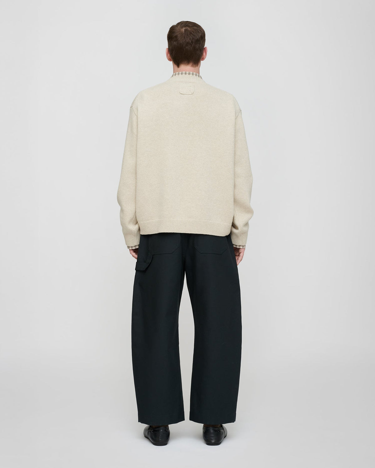 Estevon Structured trousers - Anthracite | Nanushka