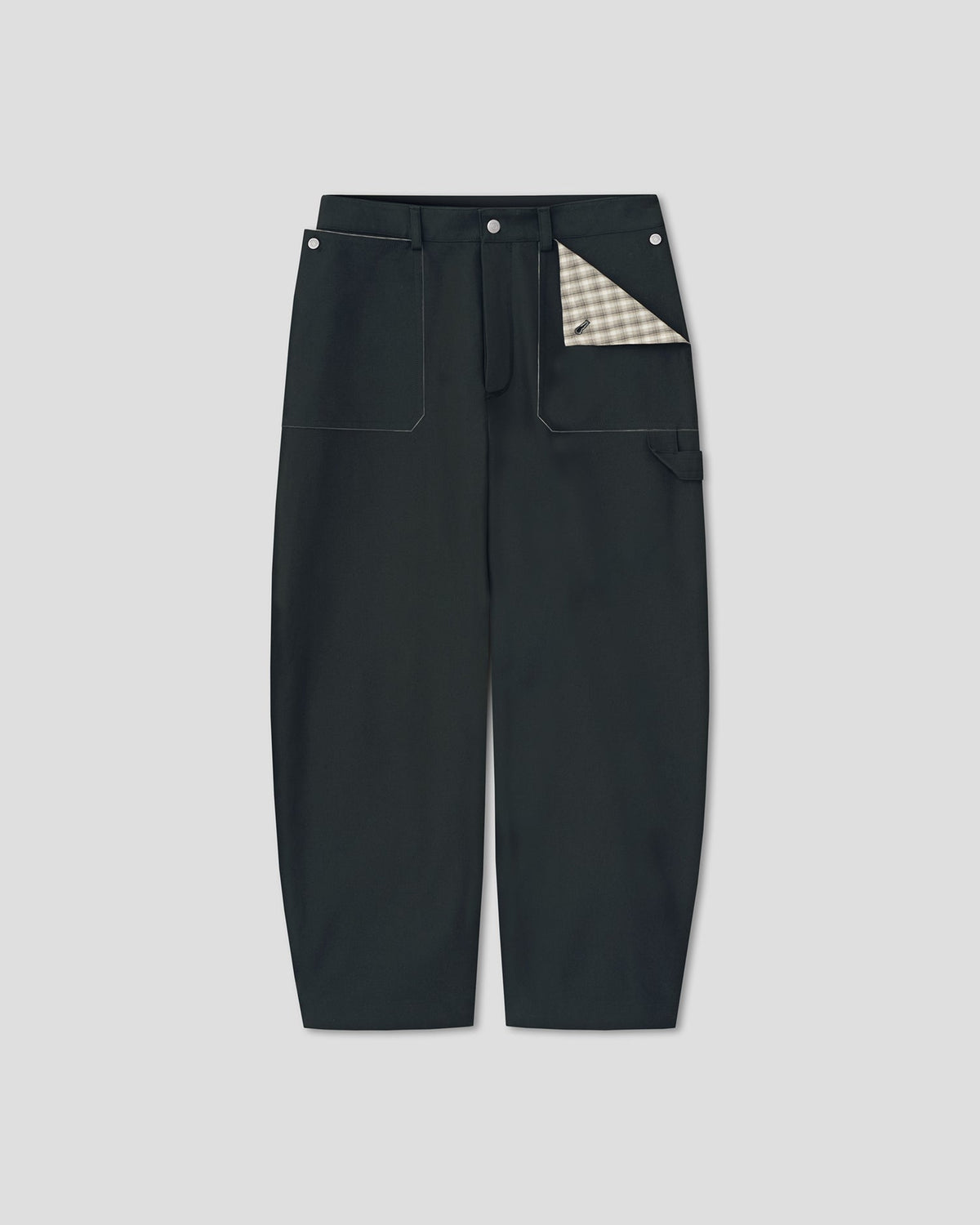 Estevon Structured trousers - Anthracite | Nanushka