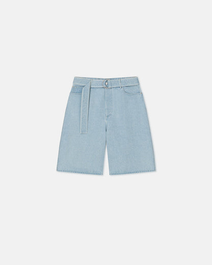 Mydal Denim bermuda shorts - Eco Bleach | Nanushka