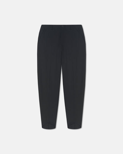 Eamon Crepe Twill Tapered Pants - Black | Nanushka