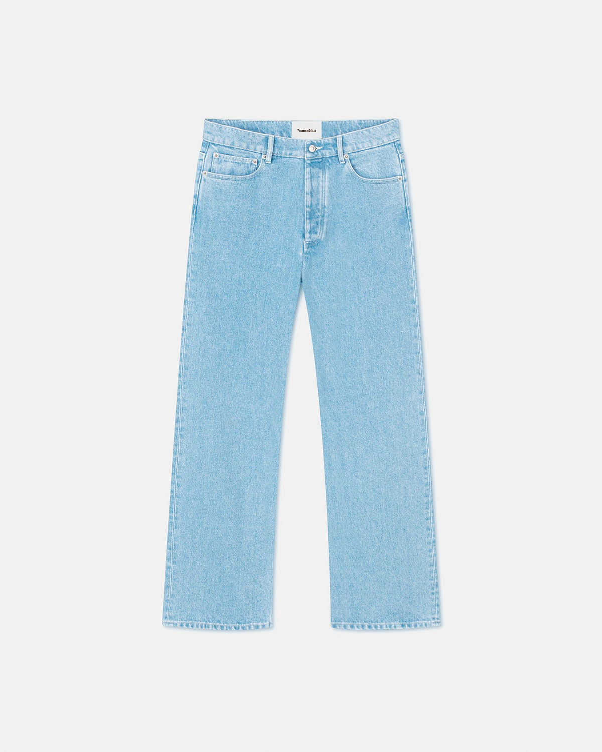 Gannon Straight leg jeans - Eco Light Wash | Nanushka