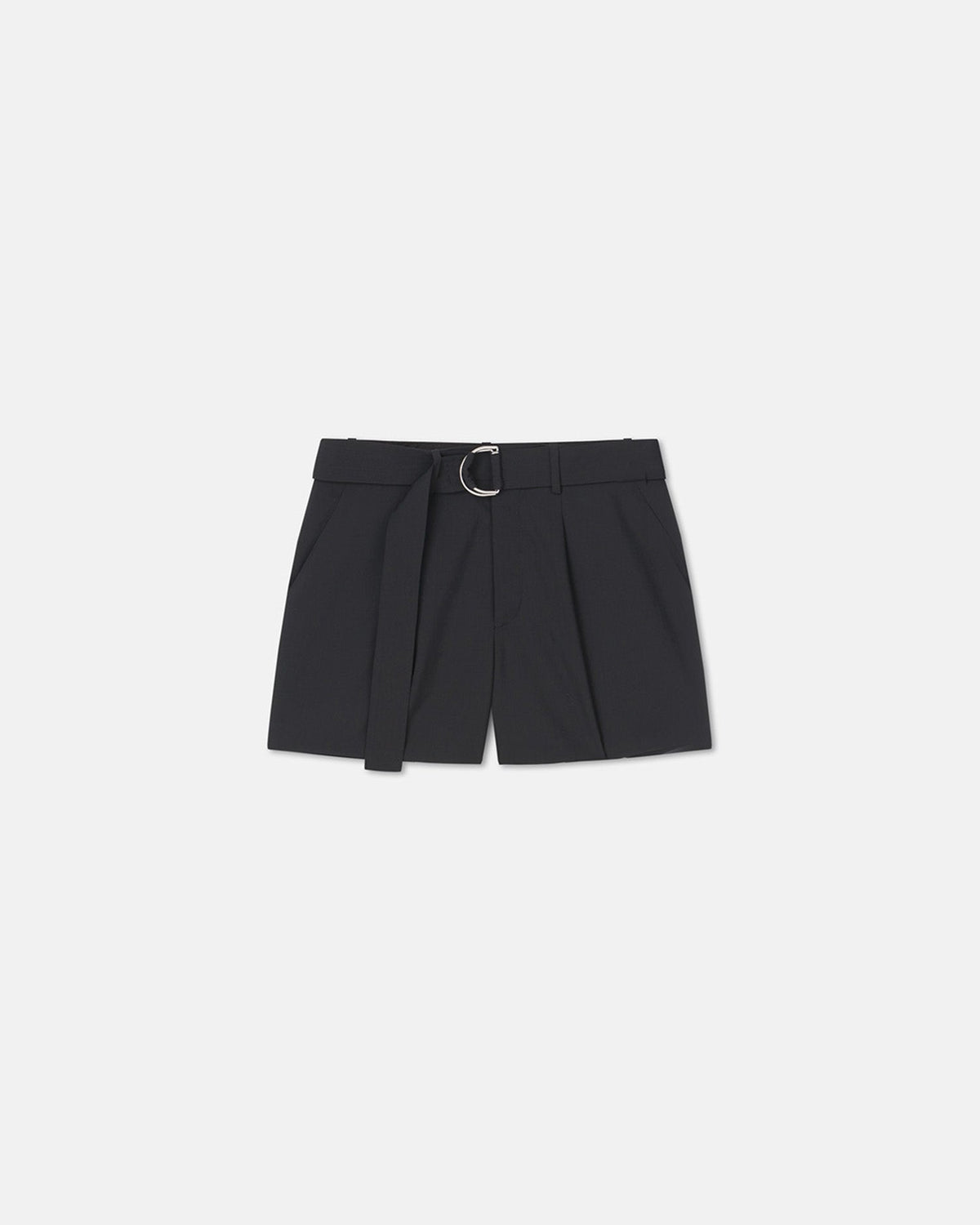 Ollie Belted Shorts - Black | Nanushka