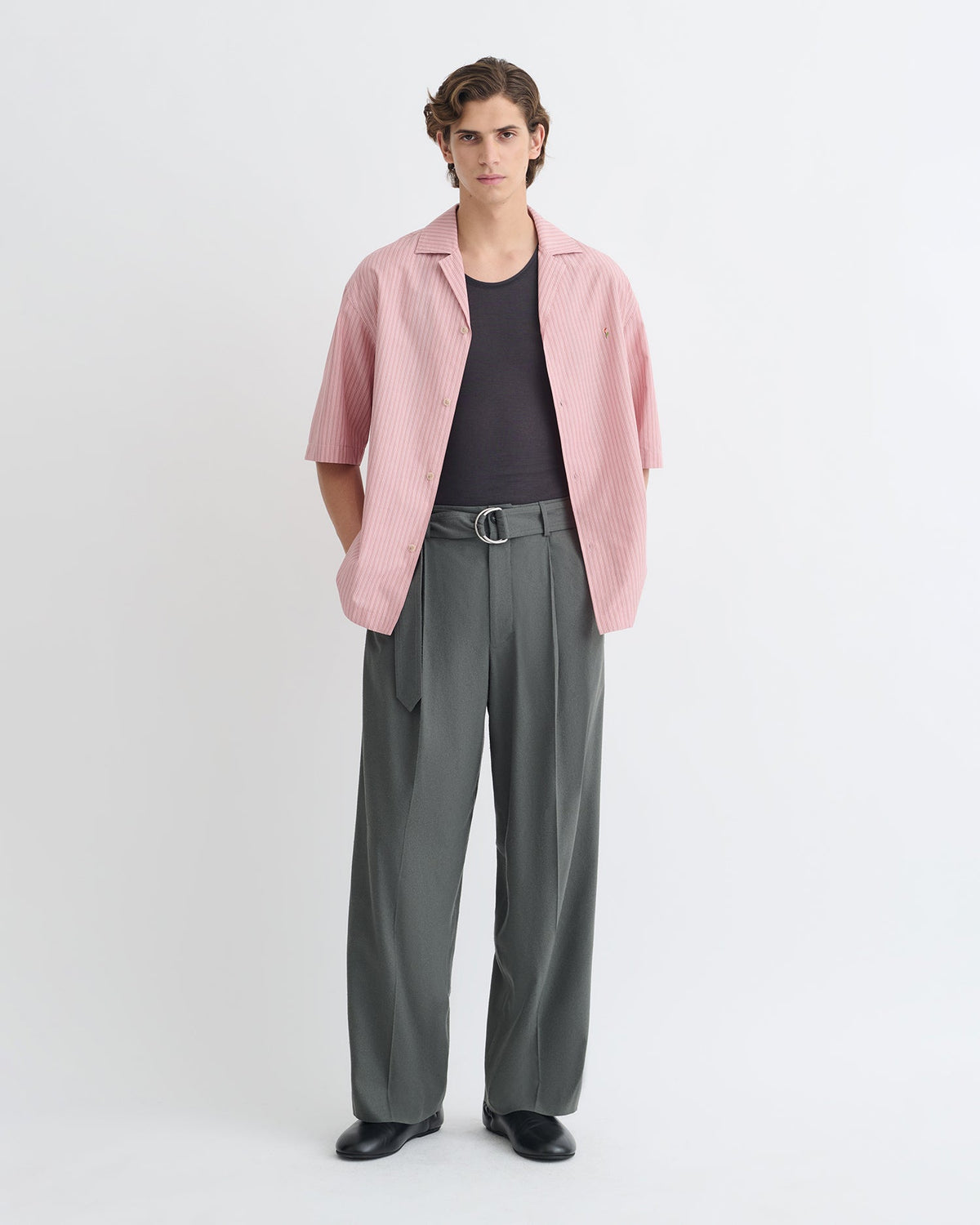 Colten Belted pants - Dark Grey | Nanushka