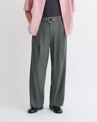 Colten Belted pants - Dark Grey | Nanushka