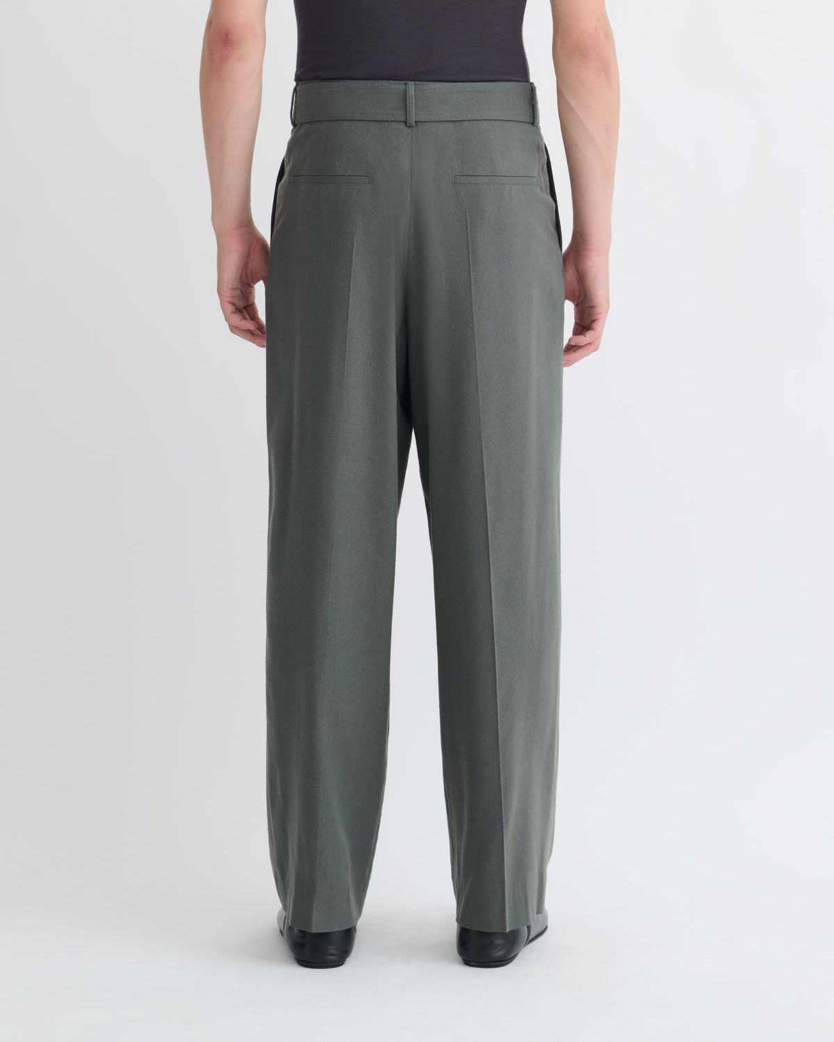 Colten Belted pants - Dark Grey | Nanushka