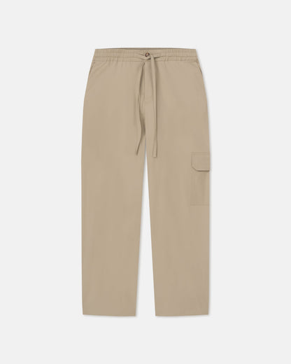 Navid Tech Twill Balloon-Leg Pants - Pebble | Nanushka