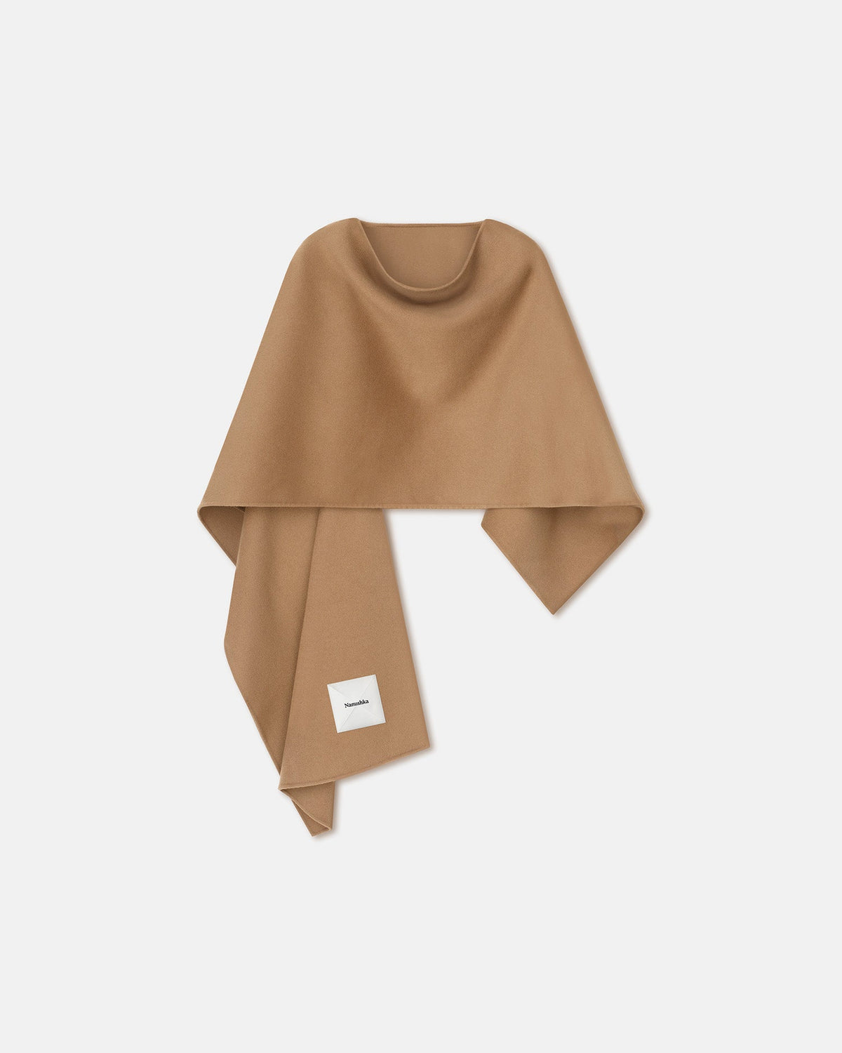Kamin Shawl - Camel | Nanushka
