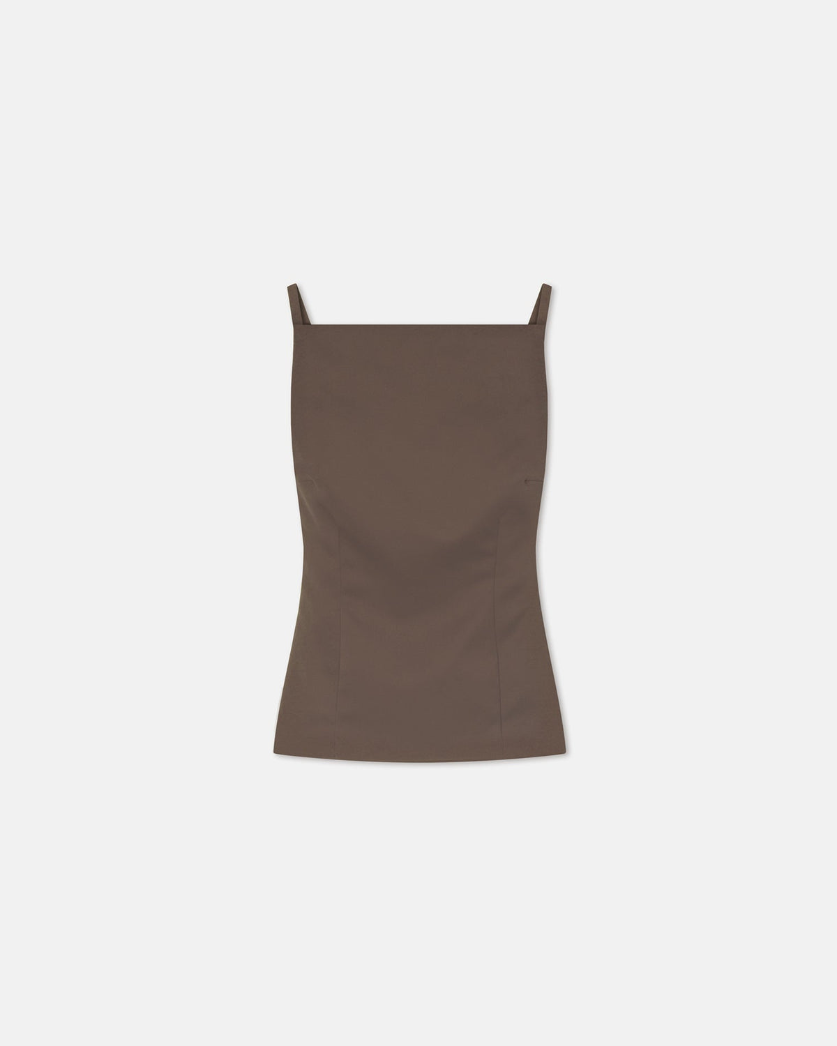 Laree Structured top - Wood | Nanushka