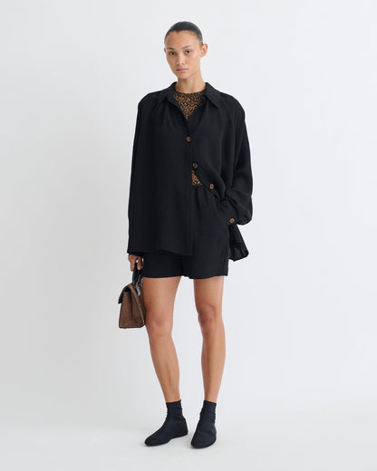 Ada Shirt - Black | Nanushka