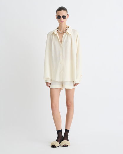Ada Shirt - Creme | Nanushka