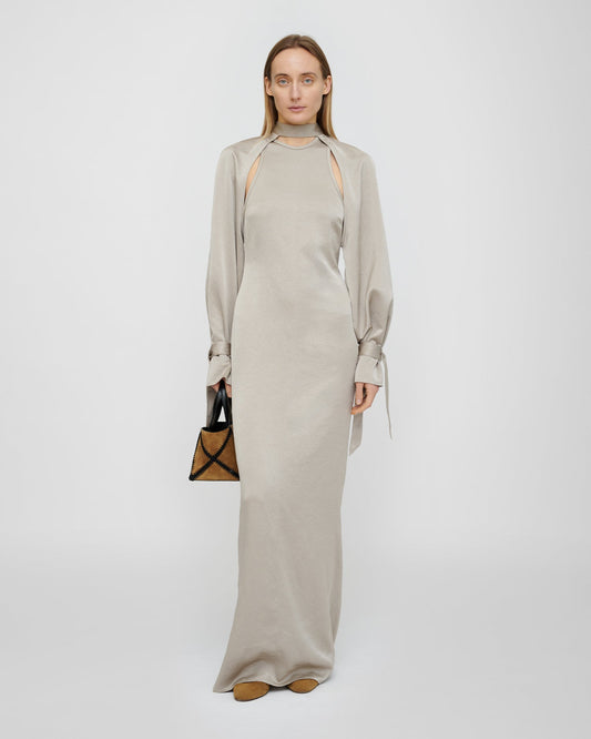 Himani Maxi dress - Silver | Nanushka