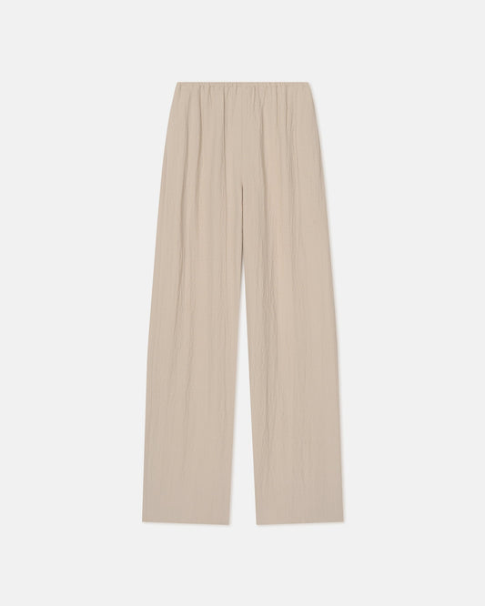 Arvenn Seersucker Suiting Pants - Sand | Nanushka
