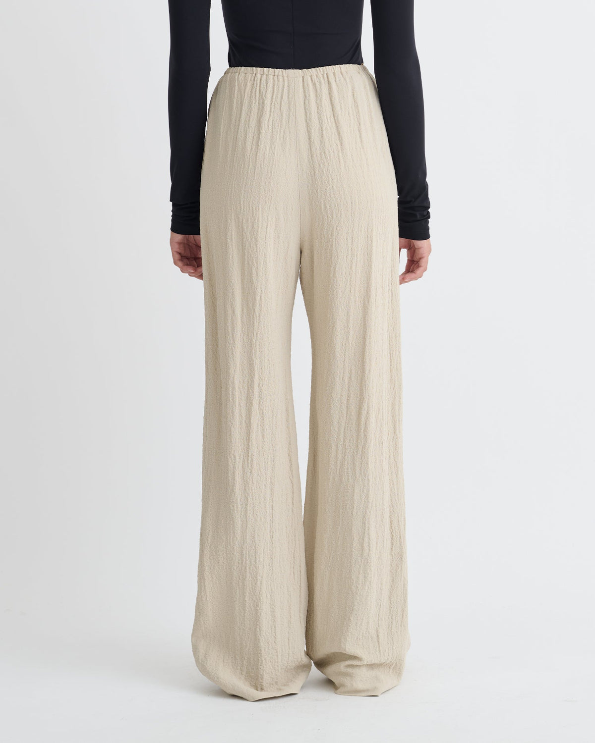 Arvenn Seersucker Suiting Pants - Sand | Nanushka