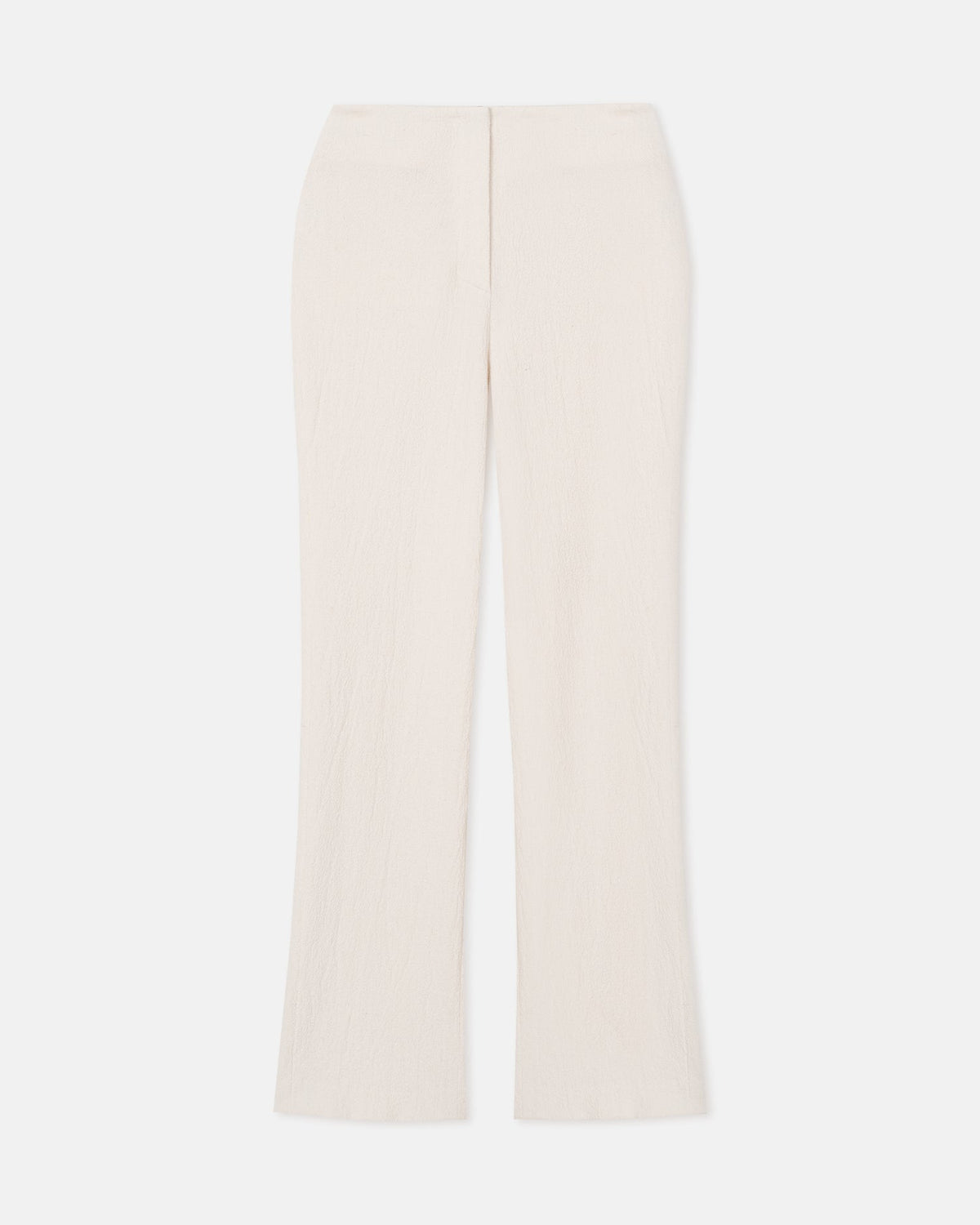 Shera Crepe Melange Pants - Creme | Nanushka