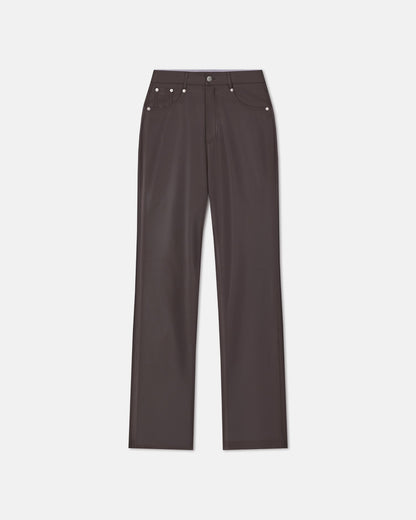 Jacoba Okobor Pants - Coffee Ground | Nanushka