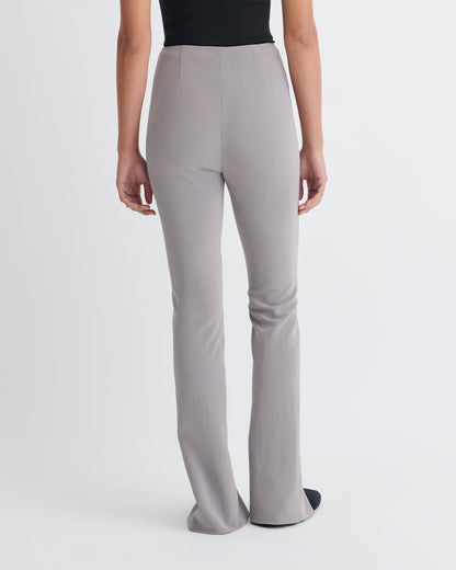 Luana Front slit pants - Grey | Nanushka