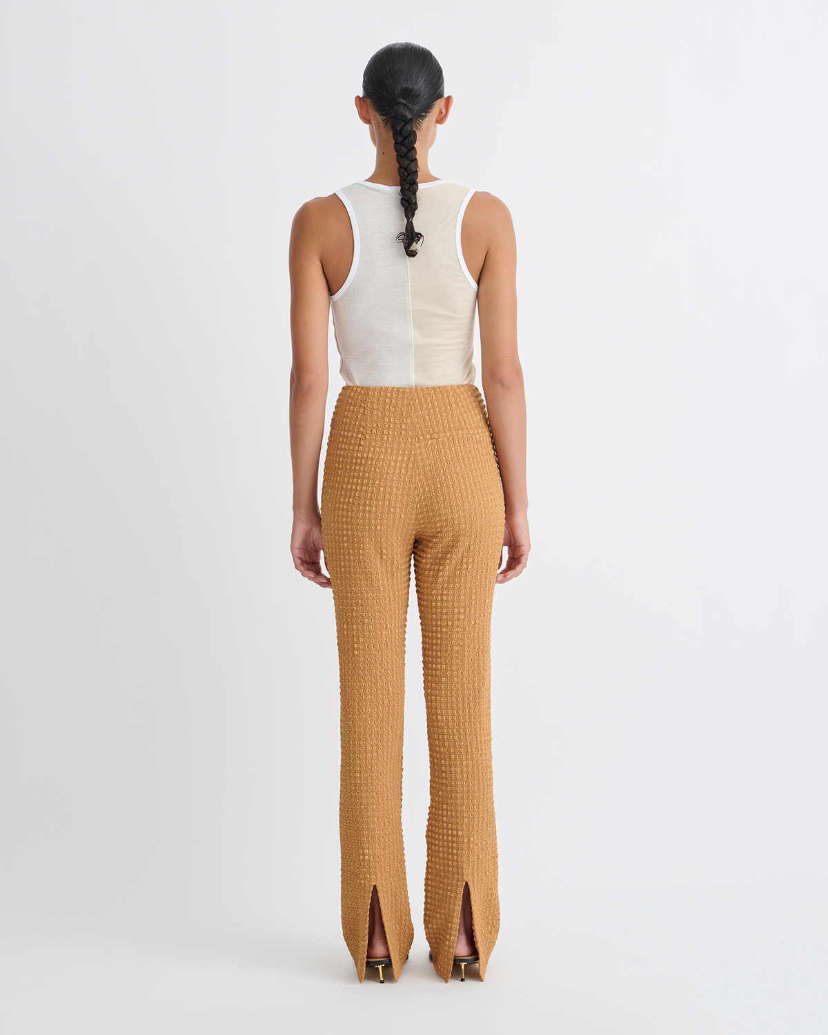 Macha Tank top - White/Eggshell | Nanushka