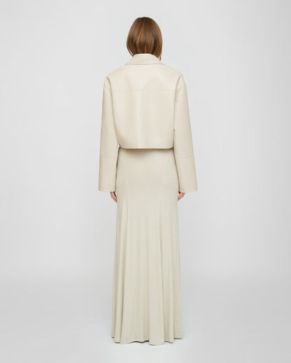 Omolara Jacket - Creme | Nanushka
