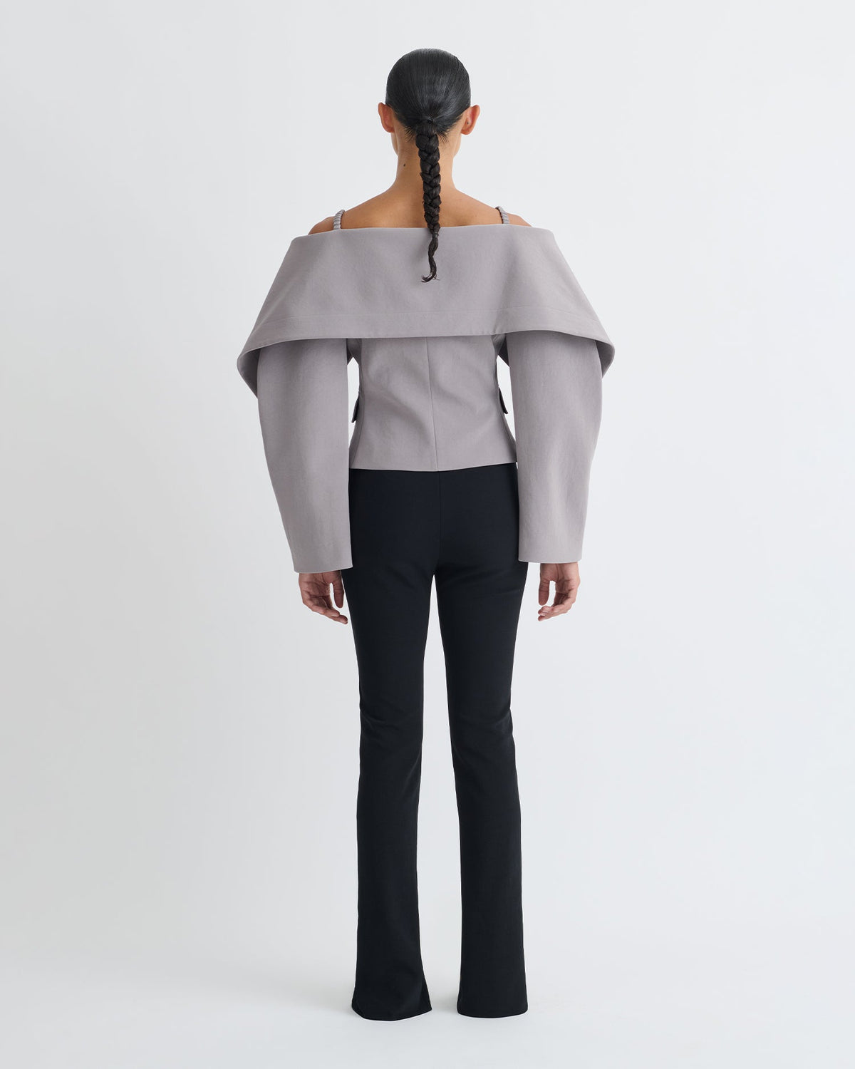Amantha Structured blazer - Grey | Nanushka