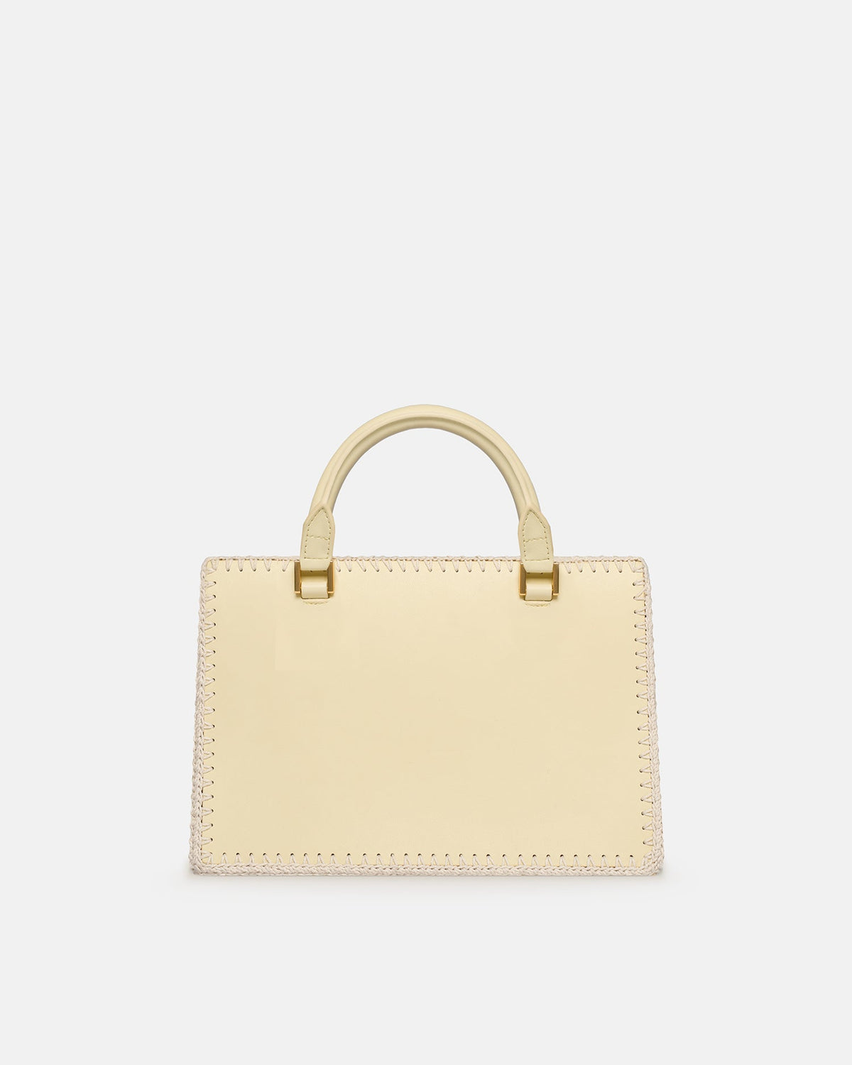 The SANDI Symbol Top handle bag - Moonbeam | Nanushka