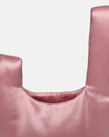 Jen Slip Satin Bag - Pink | Nanushka