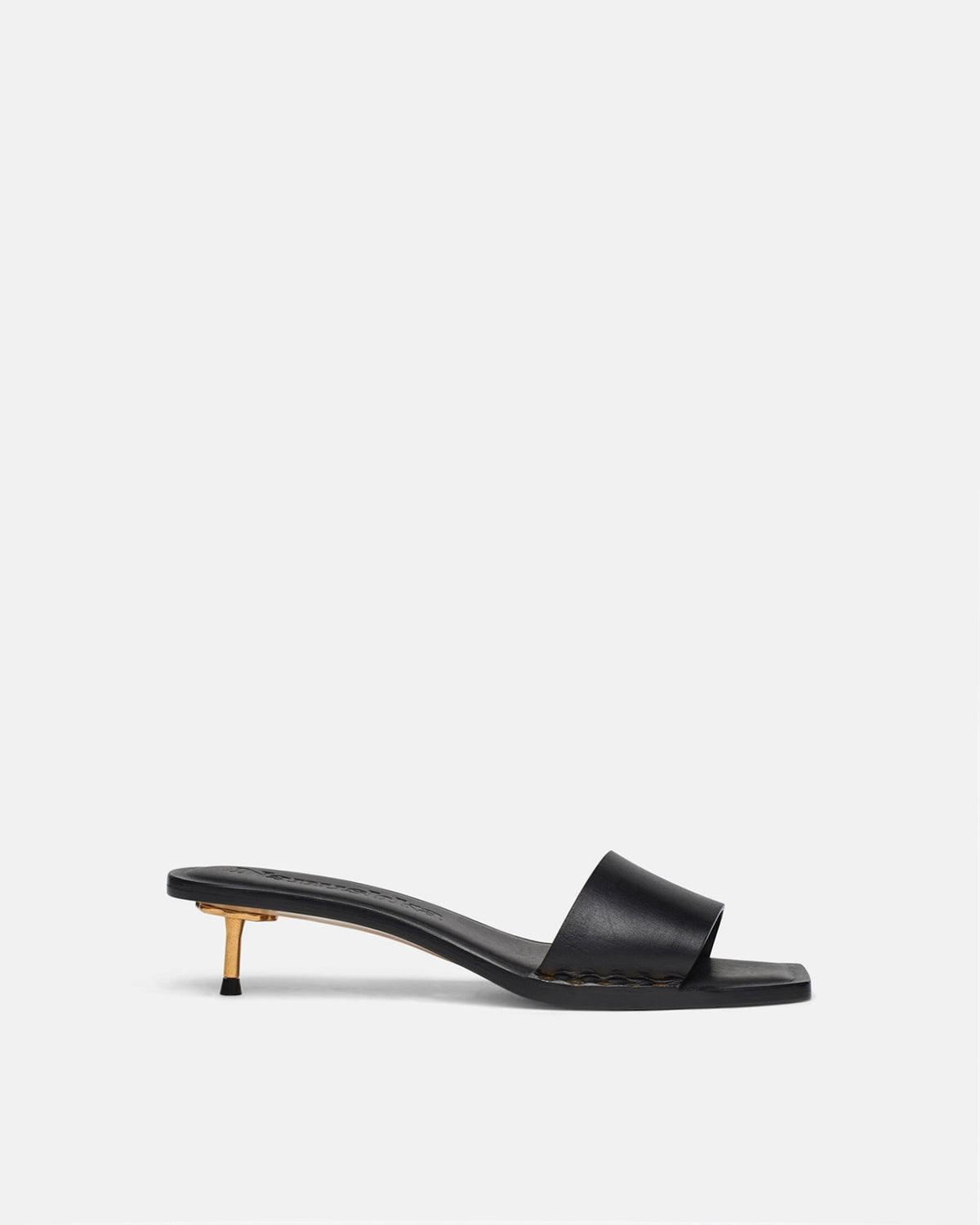Ibiron Leather Sandals - Black | Nanushka