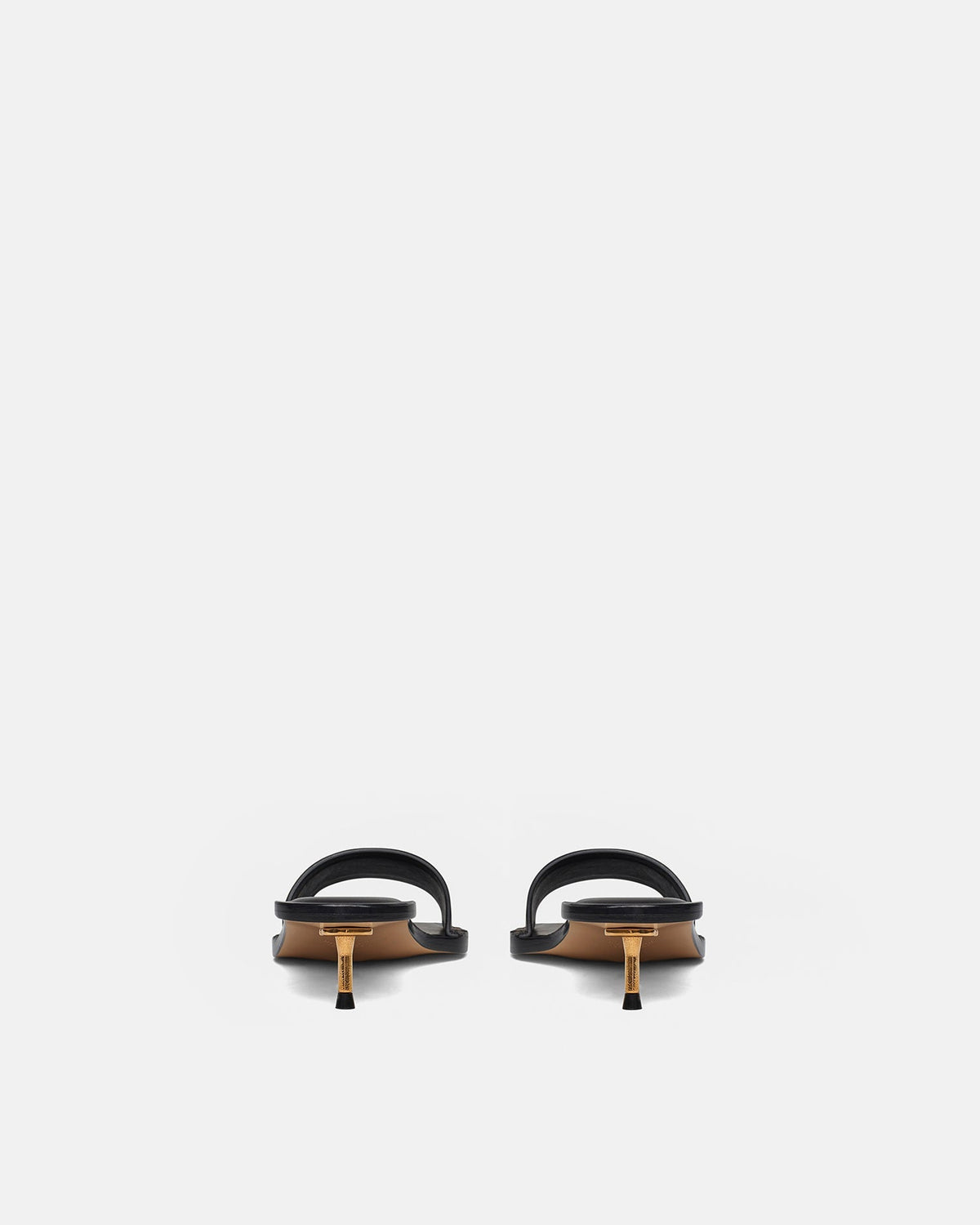 Ibiron Leather Sandals - Black | Nanushka