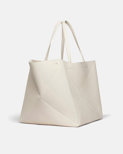 Origami Tote Large Alt-Nappa tote - Off White | Nanushka