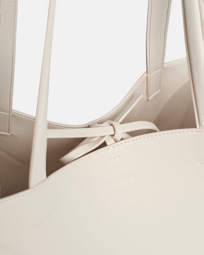 Origami Tote Large Alt-Nappa tote - Off White | Nanushka
