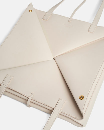 Origami Tote Large Alt-Nappa tote - Off White | Nanushka