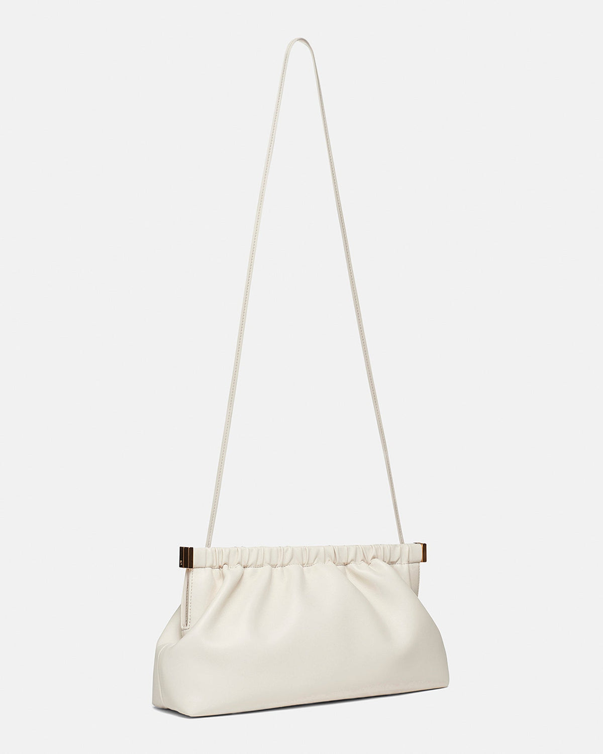 The Bar Clutch Alt-Nappa Clutch - Off White | Nanushka