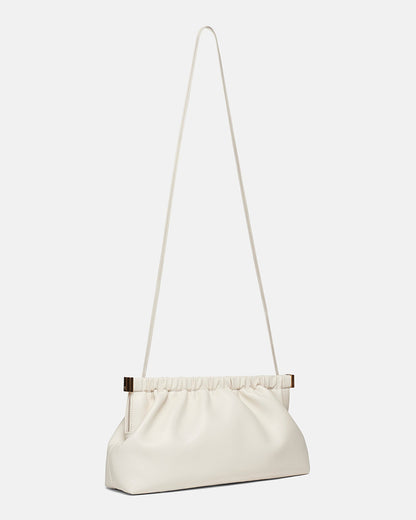 The Bar Clutch Alt-Nappa Clutch - Off White | Nanushka