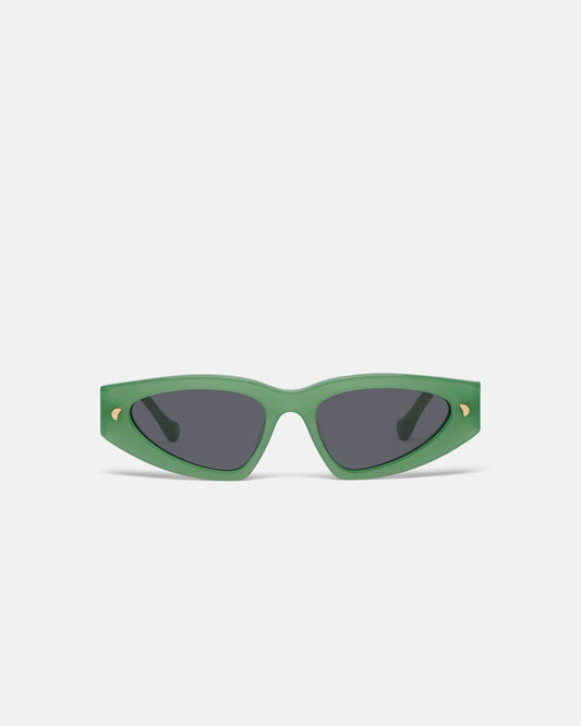 Crista Bio-Plastic D-Frame Sunglasses - Green | Nanushka
