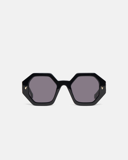 Carlen Bio-Plastic Sunglasses - Black | Nanushka